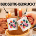 Hund Tierliebhaber Tasse Geschenk Lustige Geschenkidee Spruch Rot Trendation