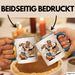 Hunde Liebhaber Tasse Geschenkidee für Hundefreunde Blau Trendation