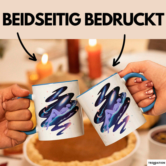 Klarträumer Tasse Geschenkidee für Traum Entdecker Blau Trendation
