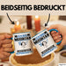 Musikfan Tasse Geschenk für Musikfan Geburtstag Lustiger Spruch Kaffee-Becher Was Ist Deine Superkraft Blau Trendation