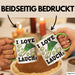 I Love Lauchs Tasse Geschenk Jogger Fitness Fun Spass Grün Trendation