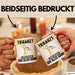Tierarzt Tasse Geschenk für Tierarzt Der Mann Der Alles Kann Geschenkidee zum Geburtstag Rot Trendation