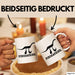 Pinosaurier Pi + Dinosaurier Tasse Geschenk Lustiger Mathe Becher Weiß Trendation