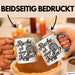 Kaffeeliebhaber Tasse Geschenk Lustige Geschenkidee Spruch Rieche Ich Etwa Kaffee Blau Trendation