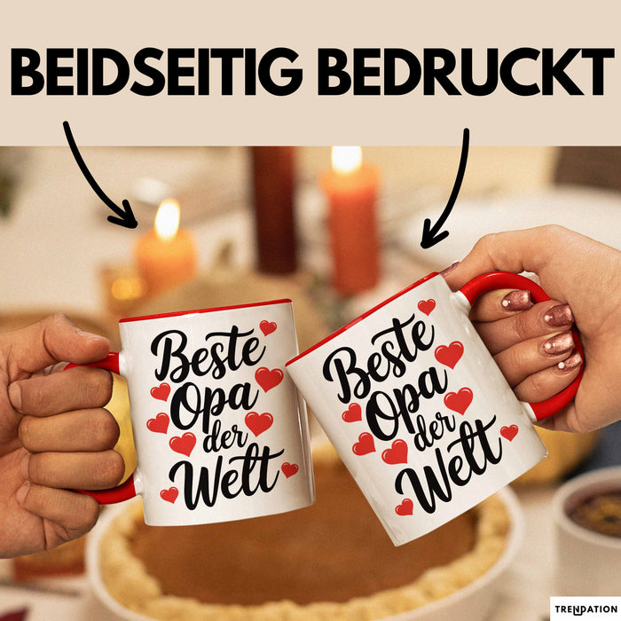Opa Tasse Geschenk Bester Opa Der Welt Geschenkidee Vatertag Geburtstag