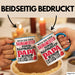 Lustige Tasse Geschenk Saunameister Papa Humorvoller Spruch Blau Trendation