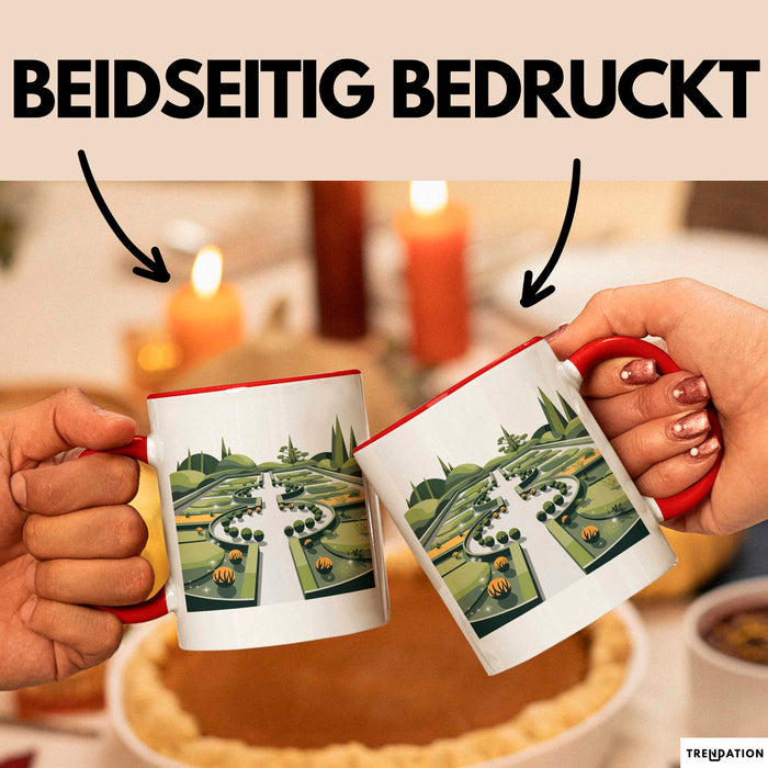 Landschaftsarchitekt Tasse Geschenk Lustige Geschenkidee Spruch Für Outdoor Designer Rot Trendation