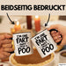 Furz Tasse Geschenk Im One Fart Away From A Poo Geschenkidee Lustig Schwarz Trendation