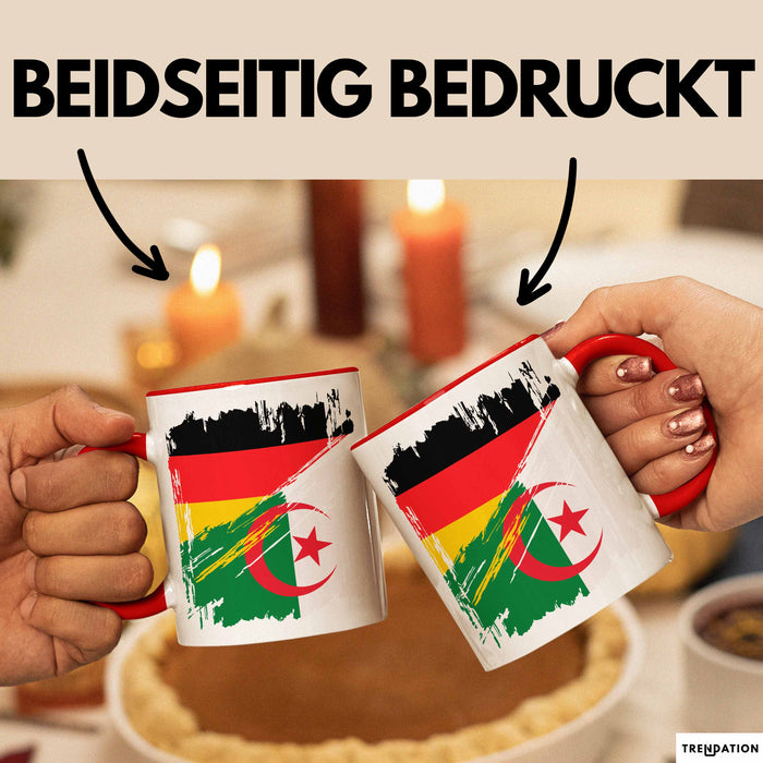 Pakistan Deutschland Flagge Halb Deutscher Halb Pakistaner Fußball Germany 2025 Europa Pakistan Rot Trendation