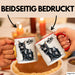 Katzen Tierliebhaber Tasse Geschenk Lustige Geschenkidee Spruch Miau Rot Trendation