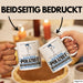 Polizist Geschenk Tasse Ich Bin Polizist Aber Sag Doch Einfach Superheld Lustige Geschenkdiee für Polizist Kaffee-Becher Weiß Trendation