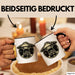 Waschbär Geschenk Tasse Ufo Alien Waschbär-Liebhaber Geschenkdidee Schwarz Trendation