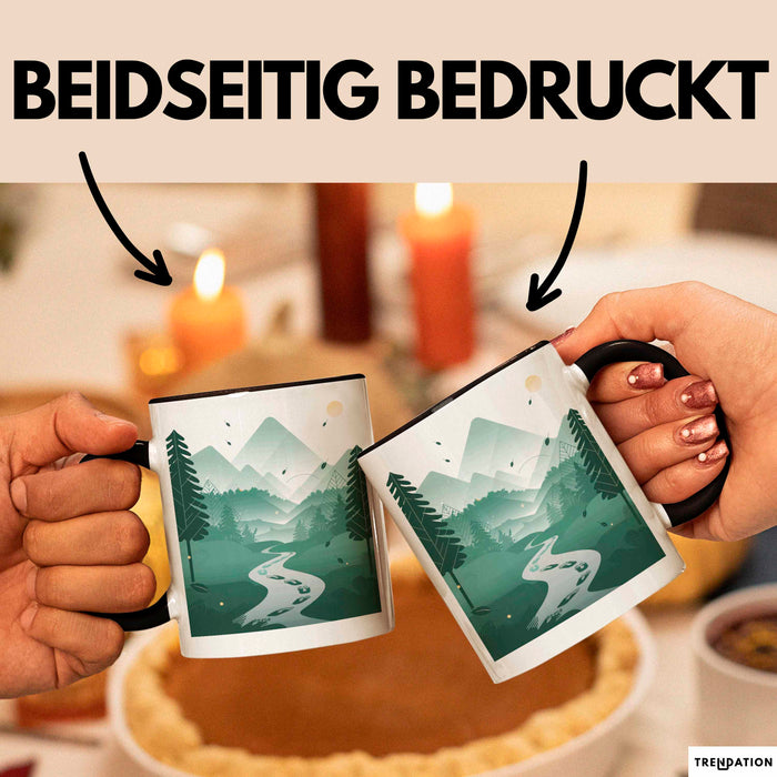 Wanderer Tasse Geschenk Lustige Geschenkidee Spruch Für Trail Entdecker Trendation