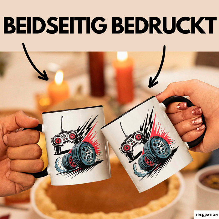 RC Car Fahrer Tasse Geschenkidee Fernsteuerungsauto Fan Geschenkidee Lustig Trendation