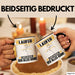 Läufer Tasse Geschenk für Läufer Der Mann Der Alles Kann Geschenkidee zum Geburtstag Schwarz Trendation
