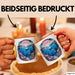 Delfin Tierliebhaber Tasse Geschenk Lustige Geschenkidee Spruch Regenbogendelfin Unterwasser Rot Trendation