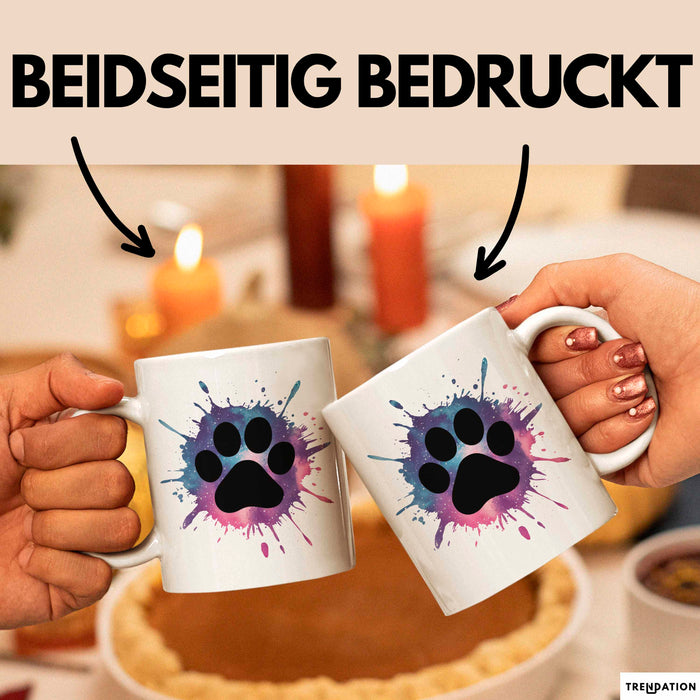 Hund Tierliebhaber Tasse Geschenk Lustige Geschenkidee Spruch Weiß Trendation
