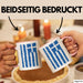 Griechenland Tasse Geschenk Grieche Flagge Hoch Kaffee-Becher Rosa Trendation