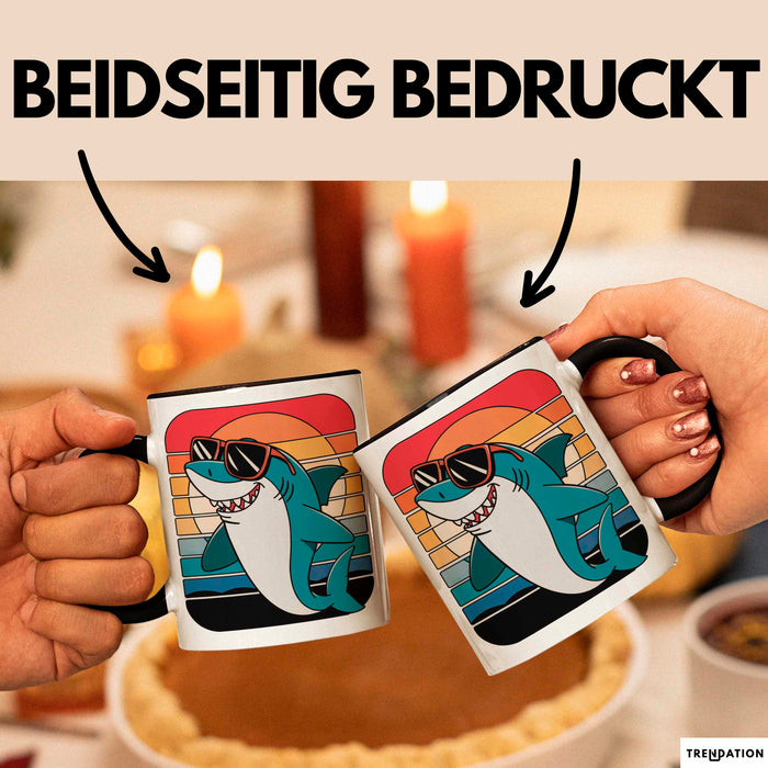 Wal Tier Tasse Geschenk Lustige Geschenkidee Spruch Schwarz Trendation
