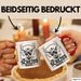 An Scheiss Muass I München Geschenkidee Spruch Hirsch Tasse Kaffee-Becher Rot Trendation