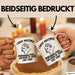 Humor Tasse Geschenk Ich Habe Mehrere Personalitäten Und Keine Mag Dich Einhorn Kaffee-Becher Rosa Trendation