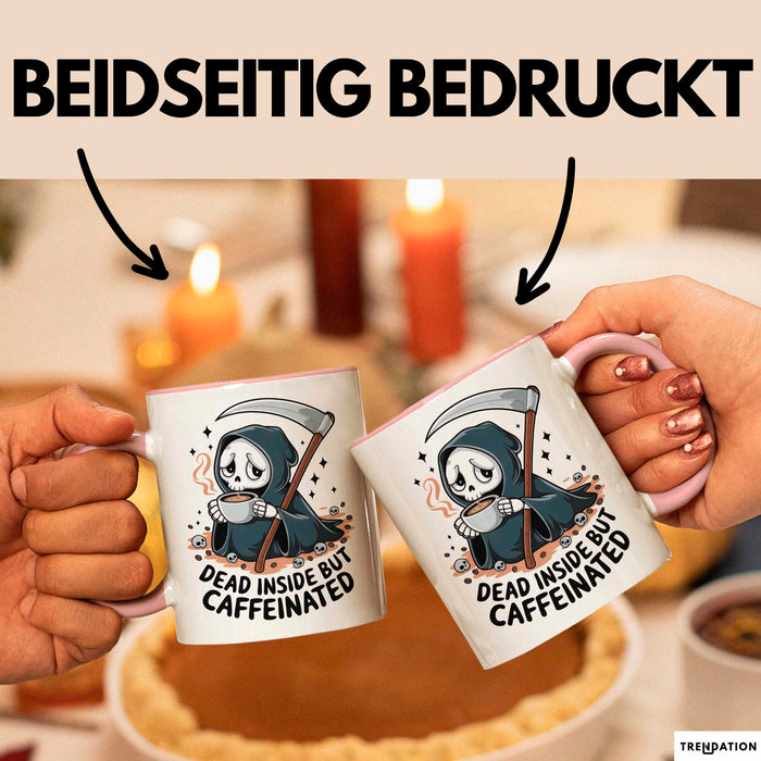 Dark Humor Fan Tasse Geschenk Lustige Geschenkidee Spruch Für Sarkasmus Liebhaber Rosa Trendation
