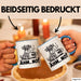 Hund Tierliebhaber Tasse Geschenk Lustige Geschenkidee Spruch Ähm Nö Blau Trendation