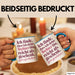 Tochter Tasse Geschenk Lustige Geschenkidee Spruch Ich Finde Dass Ich Deine Tochter Bin Reicht Als Geschenk Gern Geschehen Blau Trendation