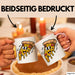 Pizzaliebhaber Tasse Geschenkidee für Pizza Slice Süchtige Rosa Trendation