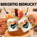 Eselbauer Esel Tier Retro Tasse Geschenk Lustige Geschenkidee Spruch Grün Trendation