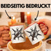 Survivalist Tasse Geschenkidee für Prepper und Outdoor Fans Rot Trendation