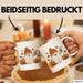 Halloween Tasse Geschenk Kürbis Geschenkidee Oktober Kaffee-Becher Weiß Trendation