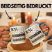 Fleischerin Ausbildung Start Geschenk Tasse Ich Bin Fleischerin In Der Ausbildung Ich Darf Das Kaffee-Becher Geschenkidee Blau Trendation