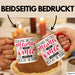 Mama und Oma Tasse Geschenk Muttertag Lustiger Spruch Rocke Beide Rot Trendation