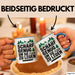 Holzarbeiter Tischler Tasse Geschenk Lustige Geschenkidee Scharf Genug Um Sie Alle Flach zu Legen Blau Trendation