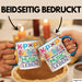 KPop Tasse Geschenk Musik Leben Spruch Geschenkidee für Fans Blau Trendation