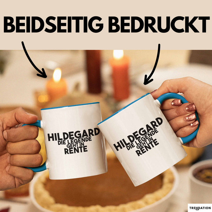 Hildegard Tasse Hildegard – Die Legende Geht In Rente Geschenk