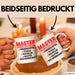 Master Absolvent Abschluss Tasse Geschenk Lustige Geschenkidee Spruch Master Yes Mein Plan Geht Auf Weiß Trendation