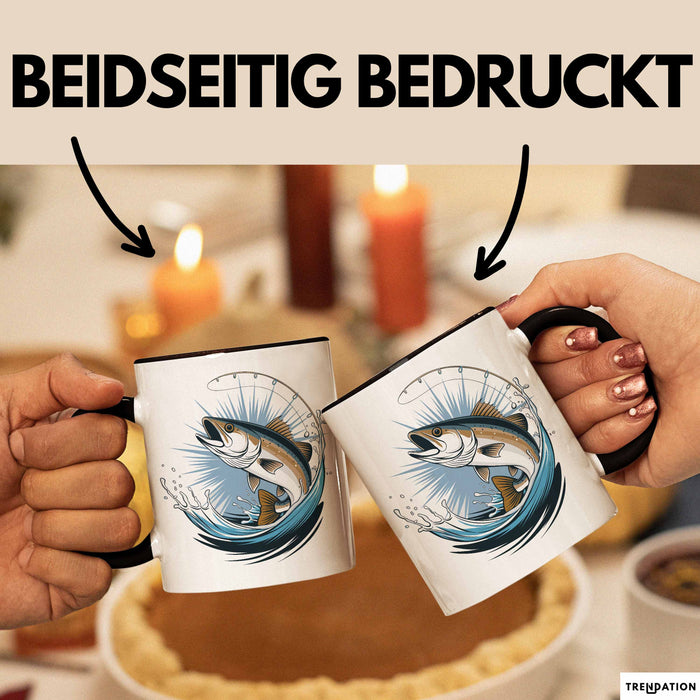 Angler Tasse Geschenkidee für Angelbegeisterte Trendation