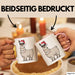 Lama Weihnachtsfeier Tasse Geschenk Lustige Geschenkidee Spruch Rosa Trendation