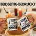 Gans Tasse Geschenk Today I Am A Serious Goose Kaffee-Becher Grün Trendation