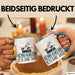 Geschenk für Rennfahrerin Tasse Lustige Geschenkidee Geburtstag Ich Bin Rennfahrerin Ich Darf Das Blau Trendation