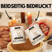 Pilates-Enthusiastin Tasse Geschenk Becher Stark Attraktiv Furchtlos Pilates-Enthusiastin Lustige Geschenkidee Rot Trendation
