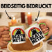 Death Metal Tasse Geschenk Katze Becher Geschenkidee Humor Katzen-Liebhaber Grün Trendation