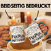 Mutter Geschenk Tasse Mama Du Machst Einen Tollen Job Alles Gute Zum Muttertag Geschenkidee Mütter Kaffee-Becher Blau Trendation
