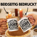 Humor Tasse Geschenk Mit Spruch Du Musst Immer In Beide Löcher Spritzen Kaffee-Becher Rosa Trendation