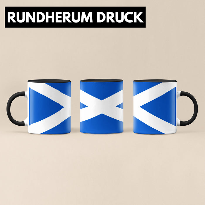 Schottland Flagge Tasse Geschenk Fußball-Fans Europa 3D Alloverprint Trendation