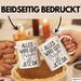 Frauke Tasse Geschenk Alles Ist Gut Frauke Ist Jetz Da Geschenkidee Becher mit Name Weiß Trendation