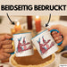 Meerjungfrau Geschenk Tasse für Mädchen Nymphe Nixe Becher Grafik Believe In Mermaids Blau Trendation