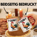 Hahn Tasse Geschenk F-Caaw-F Lustige Geschenkidee Vogel Bauernhof Rot Trendation